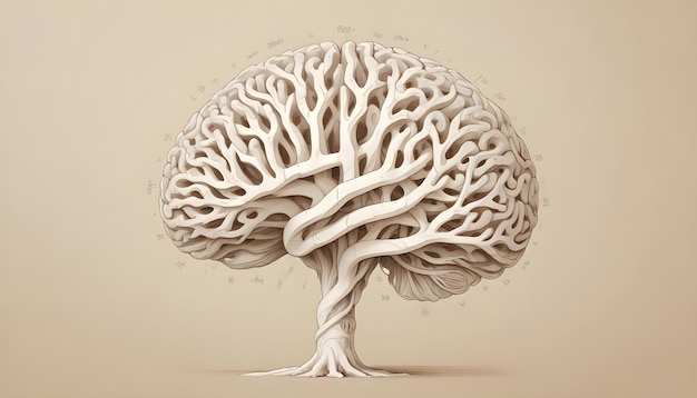 Autism Brain with Tree of Knowledge in Paper Craft