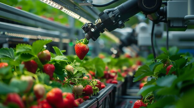 Automated Strawberry Harvesting Utilizing Robotics