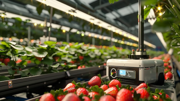 Automated Strawberry Harvesting Utilizing Robotics