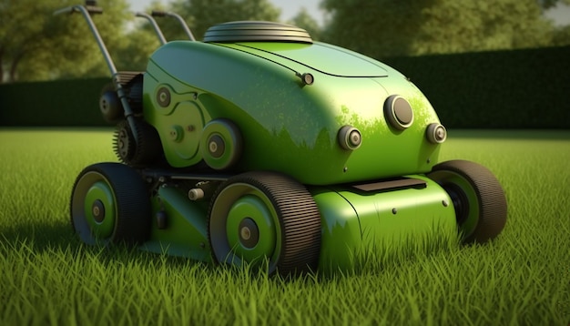 Automatic lawn mowers Generative AI