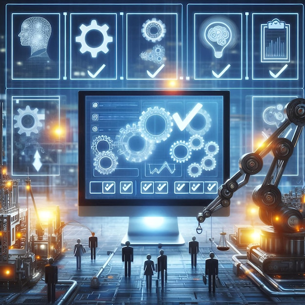 Automation concept as an innovation improving productivity in technology