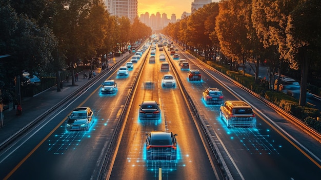 Autonomous AIcontrolled smart highways with adaptive traffic lanes