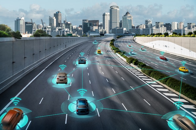 Autonomous car sensor system concept for safety of driverless mode car control