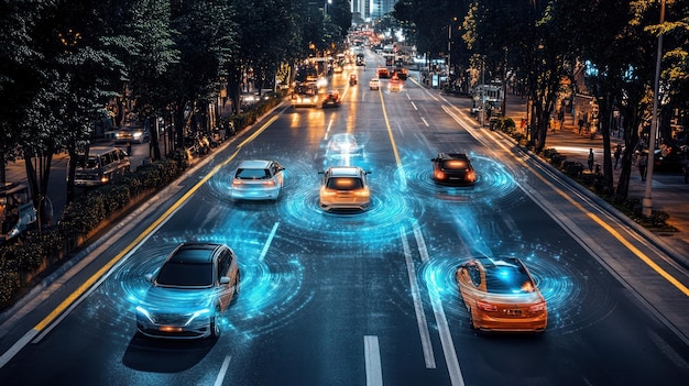 Autonomous Vehicles Navigating City Streets at Night with Illuminated Sensor Data