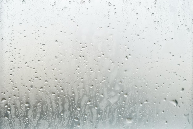 Autumn background water drops on isolated glass with lime splashes