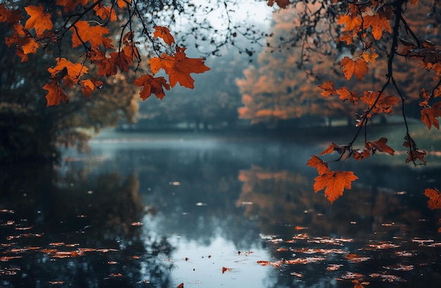 Photo autumn background