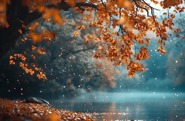 Photo autumn background