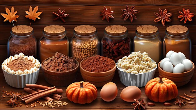 Autumn Baking Ingredients