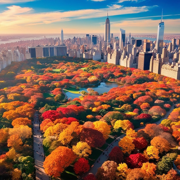 Autumn in Central Park