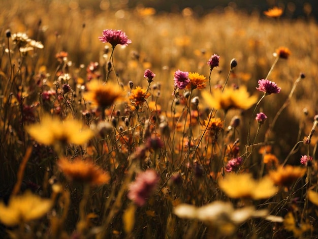 Autumn flowers