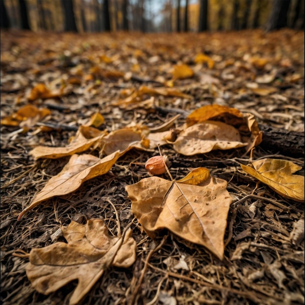 Photo an autumn foliage photograph