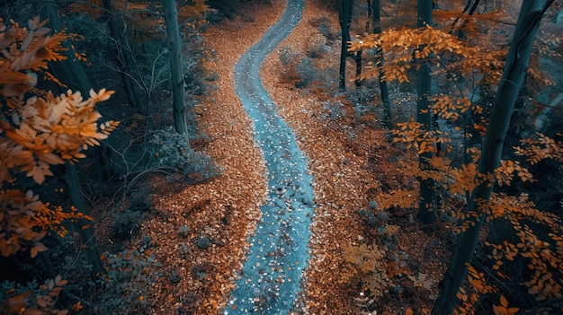 Autumn Forest Path