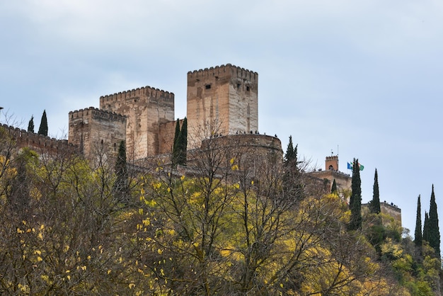 Autumn in Granada Alhambra