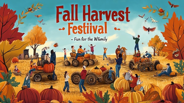 Photo autumn harvest festival