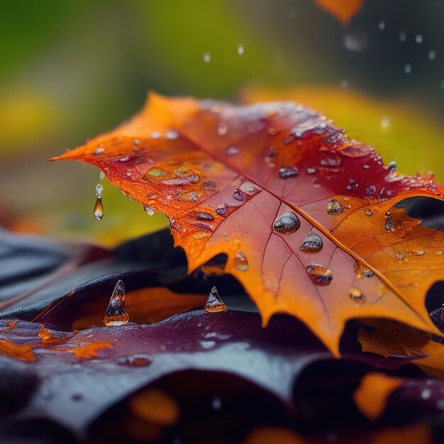 Autumn leaf