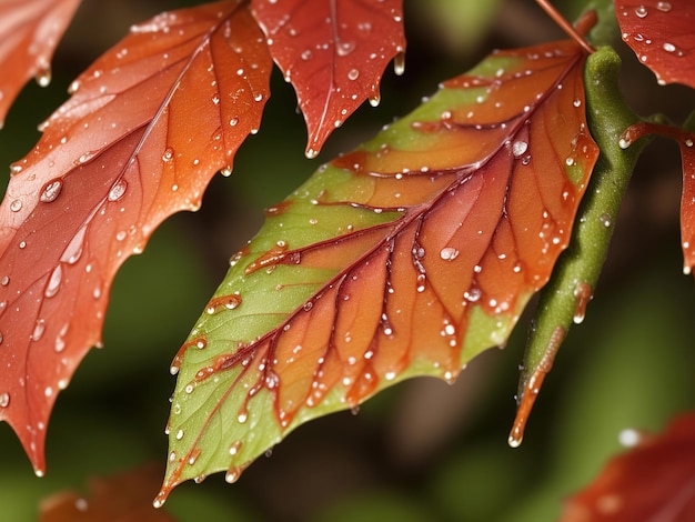 Autumn leaf