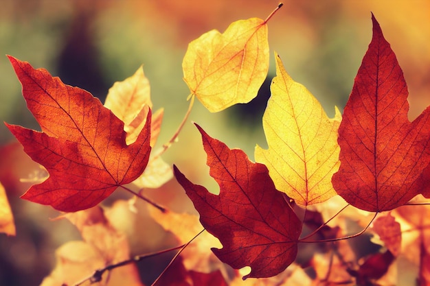 Autumn Leaves Wallpaper Background