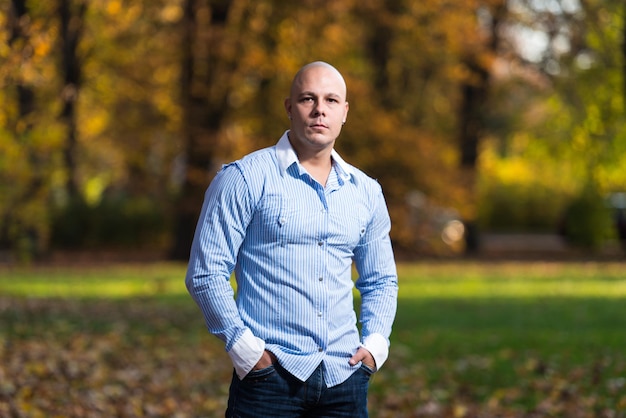 Autumn Man Portrait