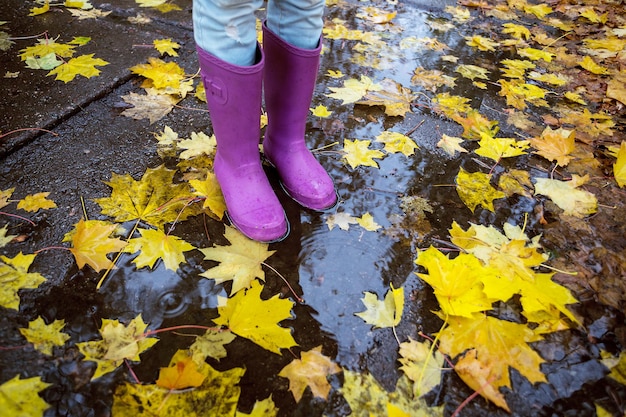 Autumn mood and girl