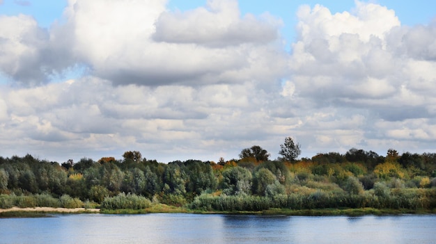 Autumn nature landscape