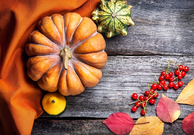 Autumn pumpkins