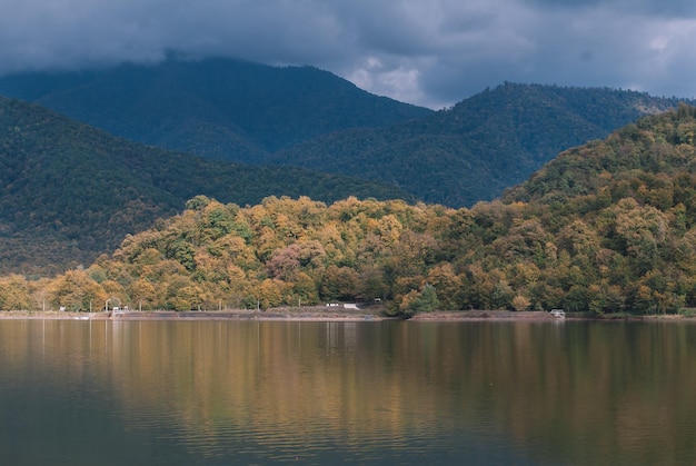 Autumn reflections in the lake