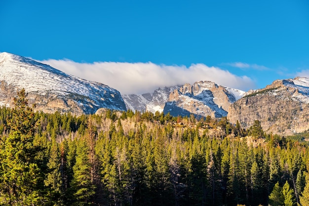 Photo autumn in rocky mountains colorado