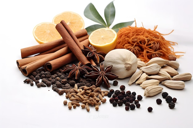 autumn spices such as cinnamon nutmeg and cloves adding warmth and flavor to seasonal dishes