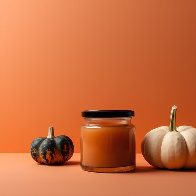 Autumn thanksgiving background with copy space