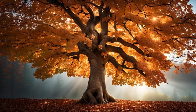 Autumn tree