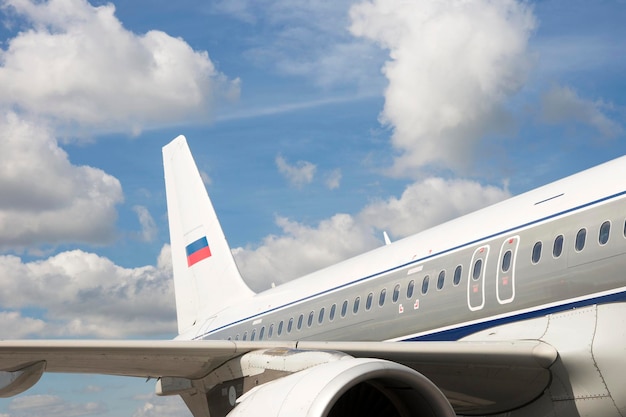 Aviation industry infrastructure Elements of an airliner Russia