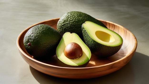 avocado in bowl