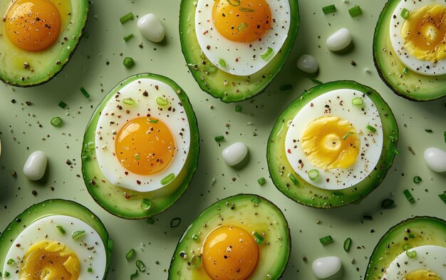 Photo avocado egg salad recipe