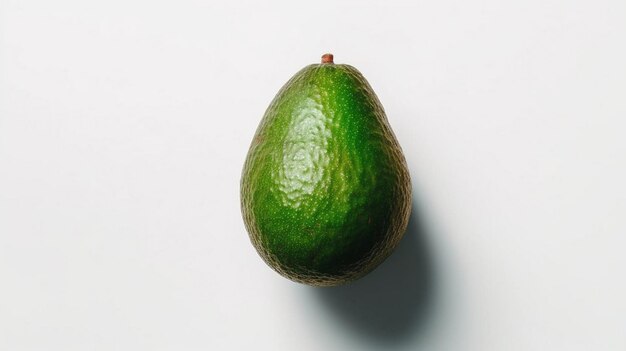 avocado isolated on white background