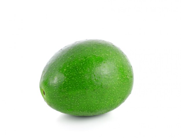 Avocado isolated on white 