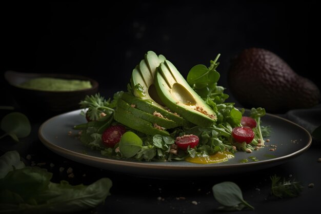 Photo avocado salad