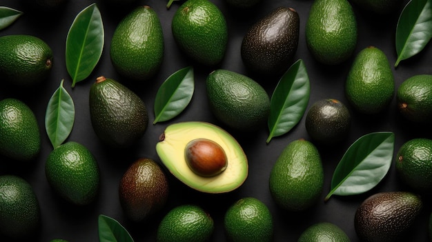 Avocados are a healthy source of vitamin c.