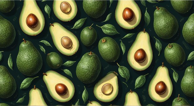 Photo avocados are a popular choice for the company of avocados