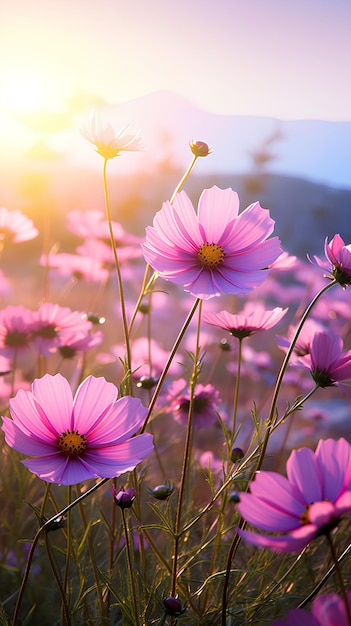 Photo award winning photography radiant flowers bloom in meadow