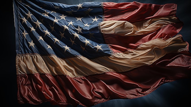 AwardWinning Studio Photography USA Flag with Fist