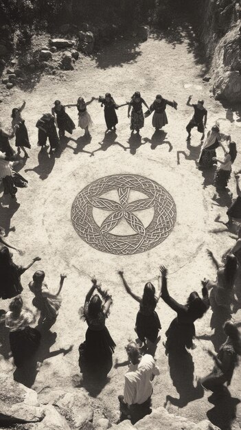 Photo awen celtic gathering druidry religion spiritual symbol