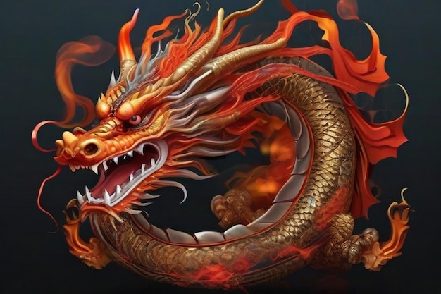 Awesome Chinese Dragon Photo