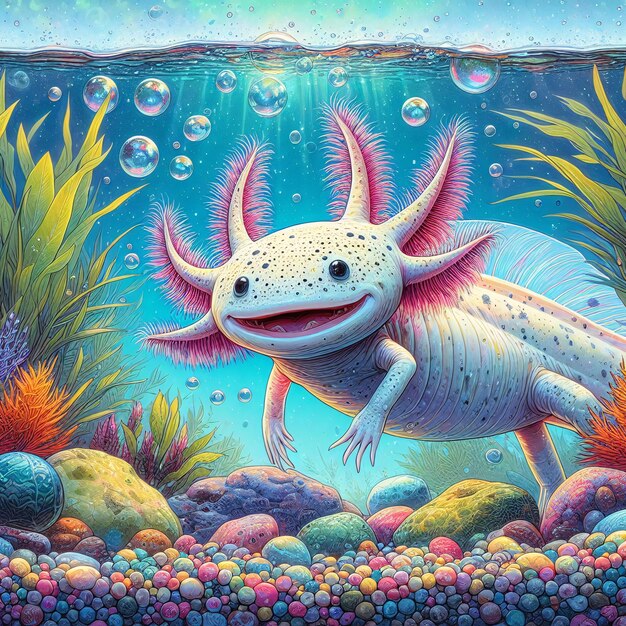 An Axolotls Paradise underwater2