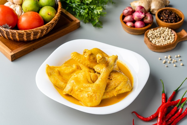 Ayam Gulai is a popular dish of chicken curry from Padang West Sumatra