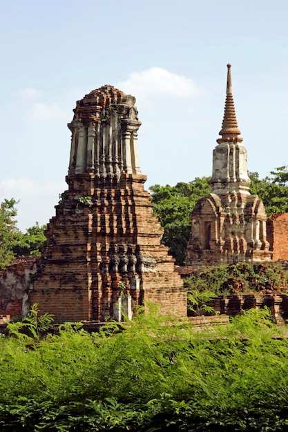 Photo ayutthaya wat ratchaburana thailand siam asia