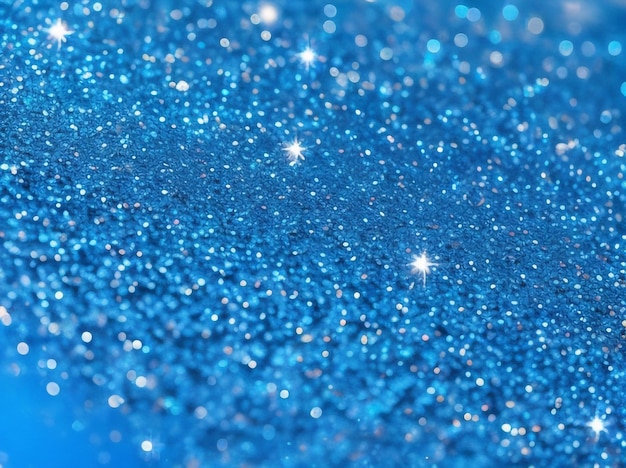 Azure Reflections Macro Glitter in Color