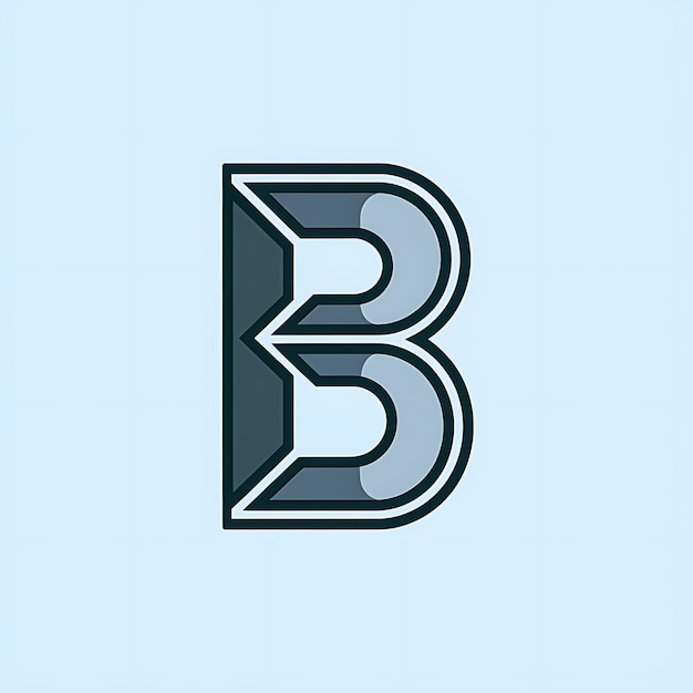 Photo b letter icon