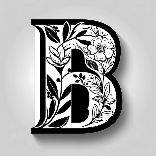 Photo b letter icon