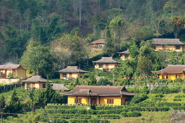 Photo baan rak thai mae hong son thailand