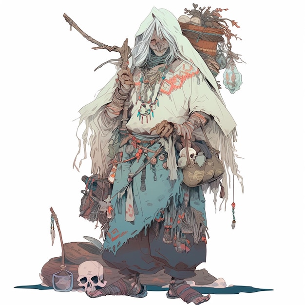 Baba Yaga russian folklore female beast